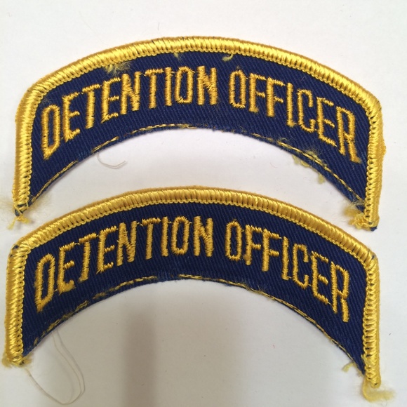 Detention officer embroidered patches - Picture 1 of 7